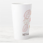 "Leaf Me Alone" Mug d'automne (Devant)