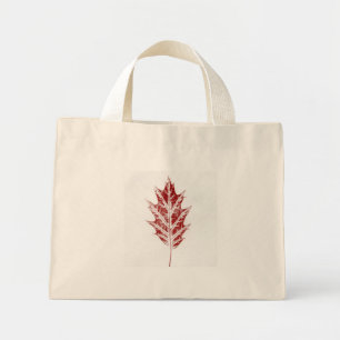 Leaf Natuur Print Bag Mini Tote Bag