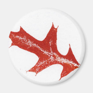 Leaf Natuur Print Magnet Magneet