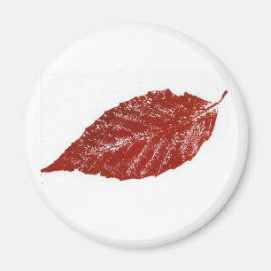 Leaf Natuur Print Magnet Magneet