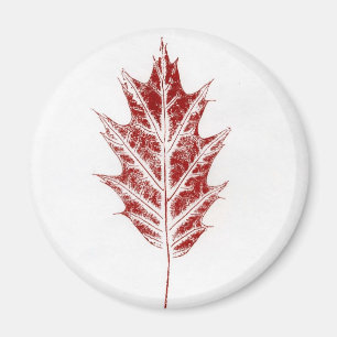 Leaf Natuur Print Magnet Magneet