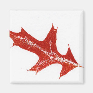 Leaf Natuur Print Magnet Magneet