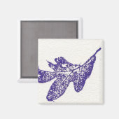 Leaf Natuur Print Magnet Magneet (Voorkant / Achterkant)