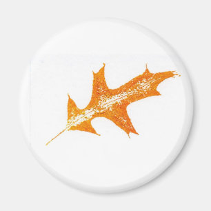 Leaf Natuur Print Magnet Magneet