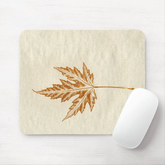 Leaf Natuur Prints Mousepad Muismat (Met muis)