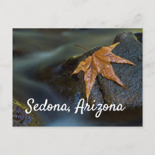Leaf of Gold in Sedona, Arizona Briefkaart