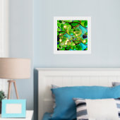 Leaf on Vine Folie Print (Insitu (Slaapkamer))