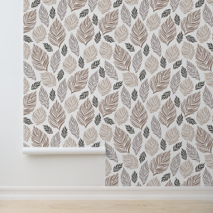 Leaf Pattern Behang