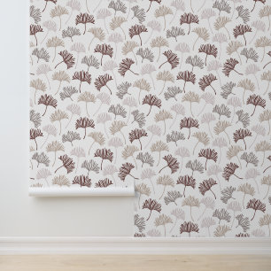 Leaf Pattern Behang