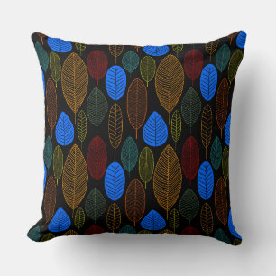 Leaf Pattern - Colors 02 Kussen