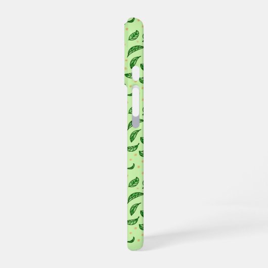 Leaf Pattern iPhone 16 Hoesje (Linkerkant)