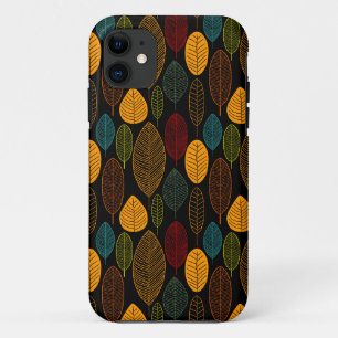 Leaf Pattern - Kleuren iPhone 11 Hoesje