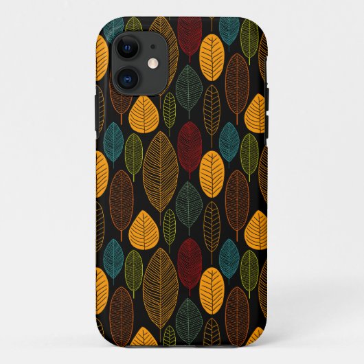 Leaf Pattern - Kleuren Case-Mate iPhone Case (Achterkant)