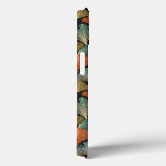 Leaf Pattern Personalize Initiaal Case-Mate iPhone Case (Achterkant / Rechts)