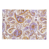 Leaf Pattern Pillowcases – Cozy Fall Geometric Bed Kussensloop (Achterkant-Links)