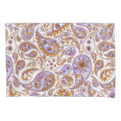 Leaf Pattern Pillowcases – Cozy Fall Geometric Bed Kussensloop (Voorkant-Links)