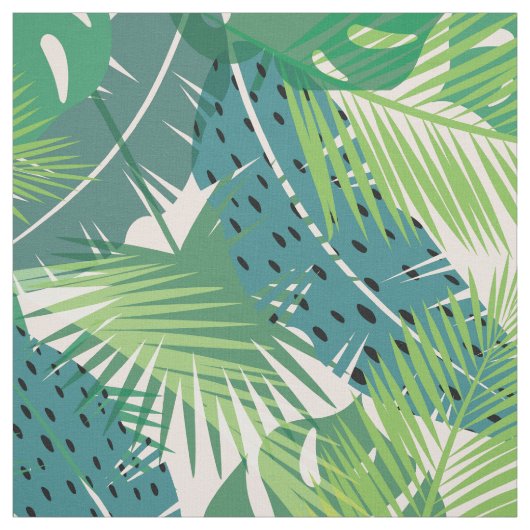 Leaf Pattern-textiel Stof (Swatch)