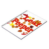 Leaf Peeper Notitieboek (Linkerzijde)