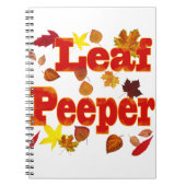 Leaf Peeper Notitieboek (Voorkant)