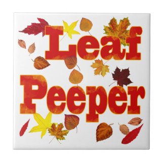 Leaf Peeper Tegeltje
