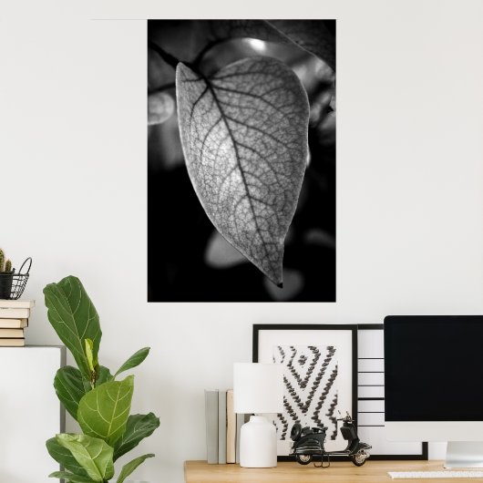 Leaf Poster (Thuiskantoor)