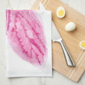 Leaf Print Theedoek (Quarter Fold)