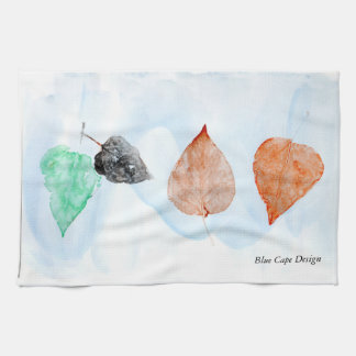 Leaf Print Theedoek