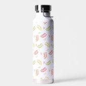 Leaf Seamless Pattern – Botanisch ontwerp Waterfles (Links)