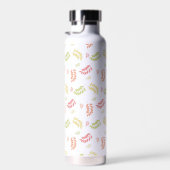 Leaf Seamless Pattern – Botanisch ontwerp Waterfles (Rechts)