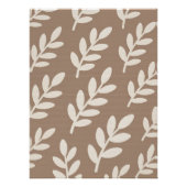 Leaf Silhouette Pattern – Zen Minimal Wall Art Perfect Poster (Voorkant)