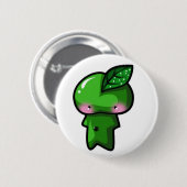 Leaf Sprite Ronde Button 5,7 Cm (Voorkant /achterkant)