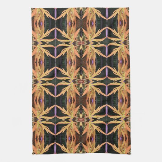 Leaf Study Pattern Theedoek (Verticaal)