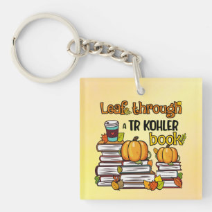 Leaf through a TR Kohler Book Sleutelhanger