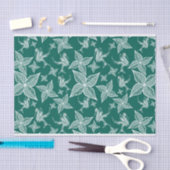 Leaf Tissue Paper (Emerald) Tissuepapier (Craft)