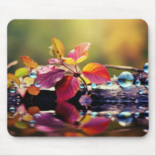 Leaf Tranquil Vreedzame Natuur Serene Muismat
