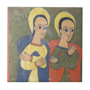 Leaf uit Gunda Gunde Gospels Tegeltje