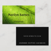 Leaf Visitekaartje (Voorkant / Achterkant)