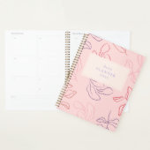 Leafie Dreams" Planificateur - Vibrant & Motivant (Devant avec enveloppe)