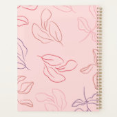 Leafie Dreams" Planner – Levendig en motiverend (Achterkant)