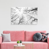 Leafless Trees in Thiepval Wood Canvas Afdruk (Insitu (Woonkamer))
