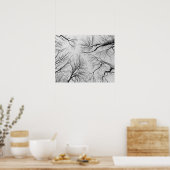 Leafless Trees in Thiepval Wood Poster (Keuken)