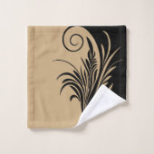 Leafy 8 bad handdoek (Wasdoekje)