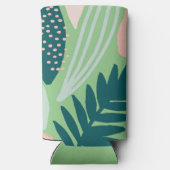 Leafy Art Pattern Green (Achterkant)