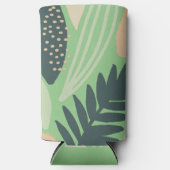 Leafy Art Pattern Green (Voorkant)