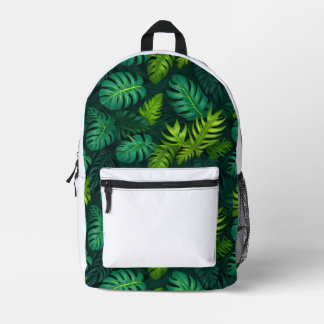 Leafy Backpack 2 Bedrukte Rugzak