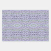 Leafy Creeping Vine Drawing Pattern With Pastels Inpakpapier Vel (Voorkant 3)