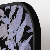 Leafy Creeping Vine Drawing Pattern With Pastels Pickleball Paddle (Links Detail)