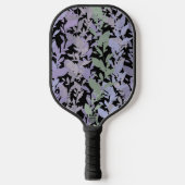 Leafy Creeping Vine Drawing Pattern With Pastels Pickleball Paddle (Voorkant)