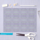 Leafy Creeping Vine Drawing Pattern With Pastels Tissuepapier (Craft)