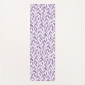 Leafy Lavender Vines | Tranquil Yoga Mat (Voorkant)
